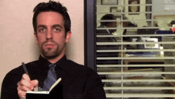 Taking Notes Ryan The Office GIF by MOODMAN Taking Notes Ryan The Office GIF by MOODMAN