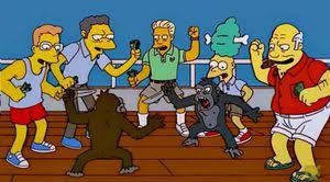 Simpsons Monkey Knife Fight - Meming Wiki