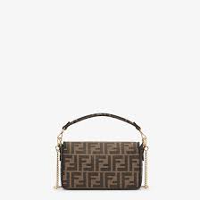 Baguette Mini - Jacquard FF fabric bag | Fendi