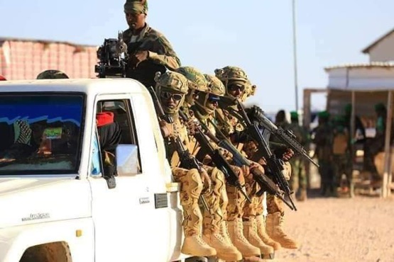 Some Of The Vehicles Driven By Jubaland President Ahmed Madobe's ...