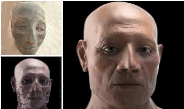 Face reconstruction of a Fayum mummy portrait (Early 3rd Century, or ...