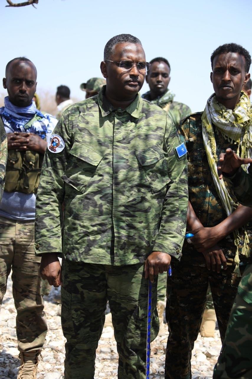 NISA chief Mahad Salad, Galmudug President QoorQoor, Minister of ...