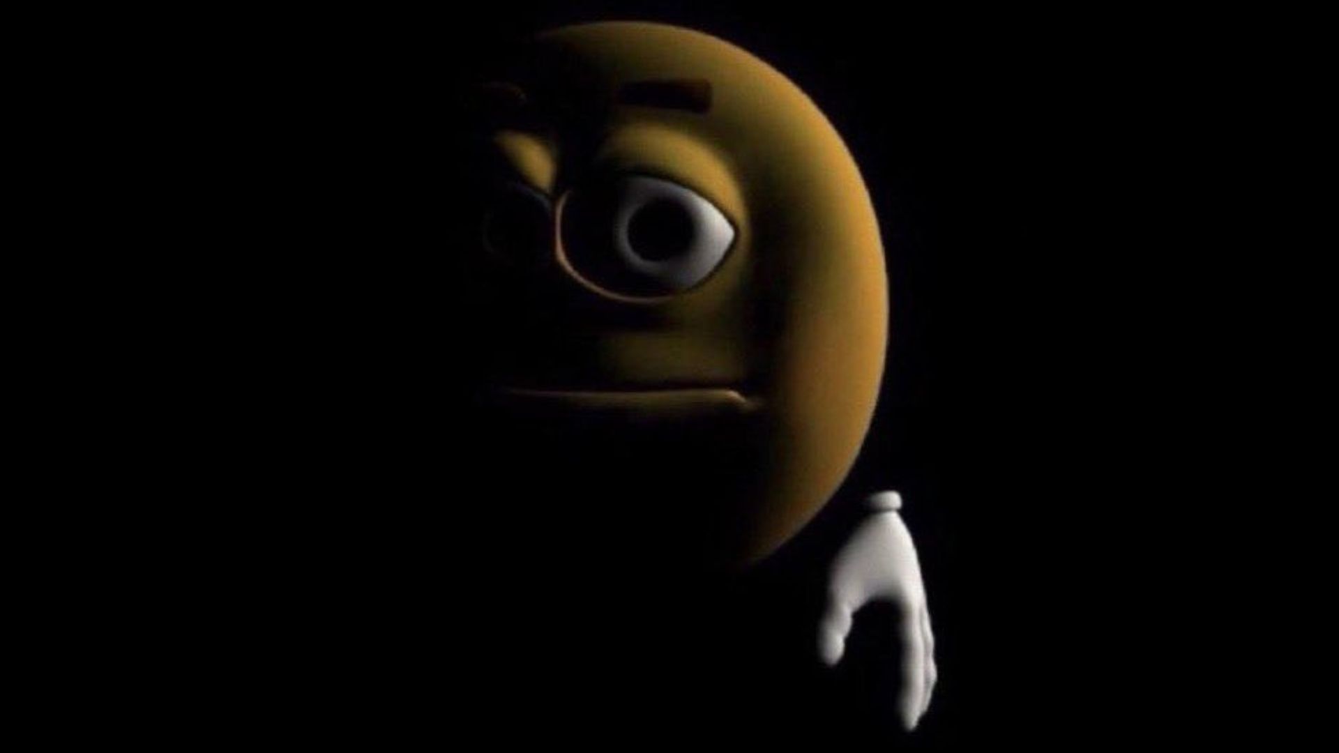 Yellow Emoji In Darkness | Know Your Meme