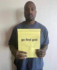 go find god : r/Kanye