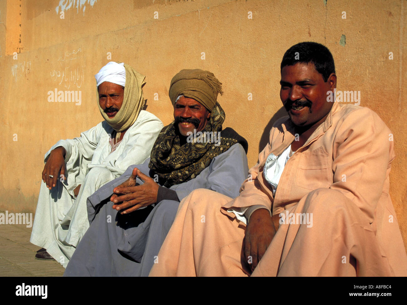 three-egyptian-men-luxor-egypt-A8FBC4.jpg