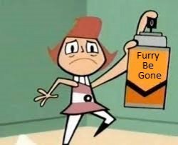 Furry Be Gone Spray Blank Template - Imgflip