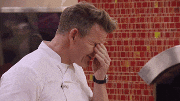 Gordon Ramsay Reaction GIF by Hell's Kitchen's Kitchen