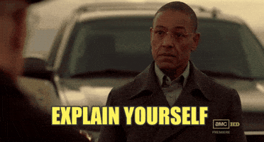 Explain Yourself Giancarlo Esposito GIF by Breaking Bad Explain Yourself Giancarlo Esposito GIF by Breaking Bad