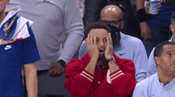 Golden State Warriors Wow GIF by NBA Golden State Warriors Wow GIF by NBA