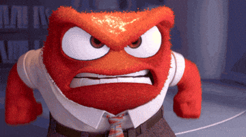 Angry Inside Out GIF by Disney Pixar Angry Inside Out GIF by Disney Pixar