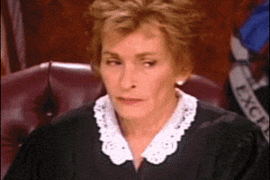 Judge Judy No GIF by Agent M Loves Gifs Judge Judy No GIF by Agent M Loves Gifs
