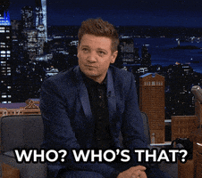 Who Is That Jeremy Renner GIF by The Tonight Show Starring Jimmy Fallon Who Is That Jeremy Renner GIF by The Tonight Show Starring Jimmy Fallon