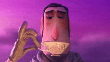 Animation Sipping Tea GIF by LAIKA Studios Animation Sipping Tea GIF by LAIKA Studios