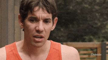 Alex Honnold Reaction GIF by Outside TV Alex Honnold Reaction GIF by Outside TV