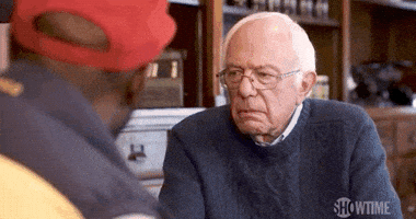 I Didnt Desus And Mero GIF by Bernie Sanders I Didnt Desus And Mero GIF by Bernie Sanders