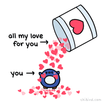 Valentines Day Love GIF by Chibird Valentines Day Love GIF by Chibird