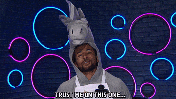 Trust Me Costume GIF by Big Brother Trust Me Costume GIF by Big Brother