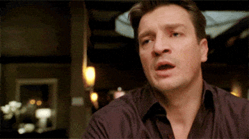 Cant Speak Nathan Fillion GIF Cant Speak Nathan Fillion GIF